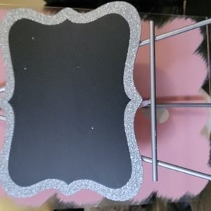 Wedding chalk board sign